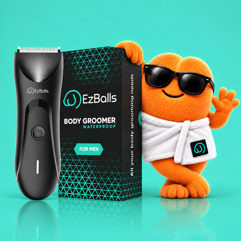 EzBalls Waterproof Body Trimmer for Men